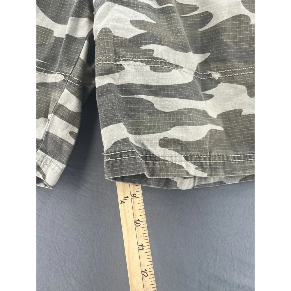 Cabela's Cargo Shorts Men 40 Camo Rip Stop Outdoors Hiking Workwear Pockets